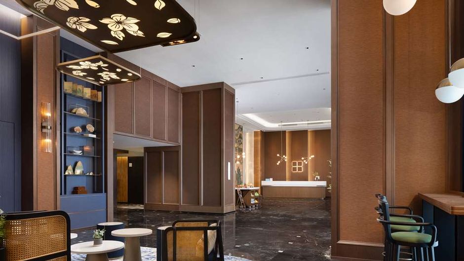 Hilton Garden Inn Leshan Shizhong Lobby