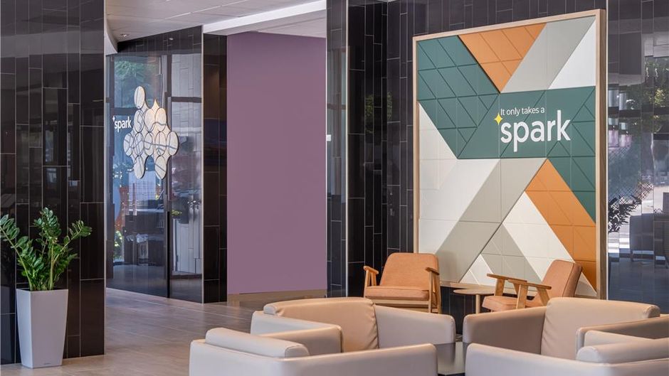 Spark by Hilton Lyon Park Saone Lobby
