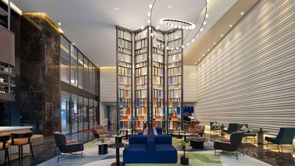 Hampton Inn Chongqing Jiangbeizui Lobby
