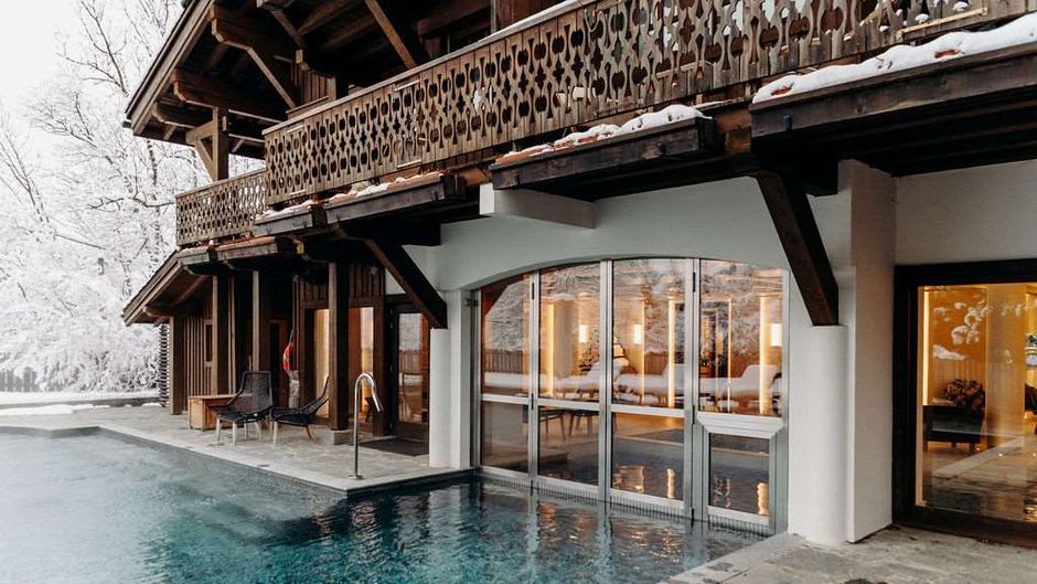 Chalet du Mont d'Arbois, Four Seasons Pool