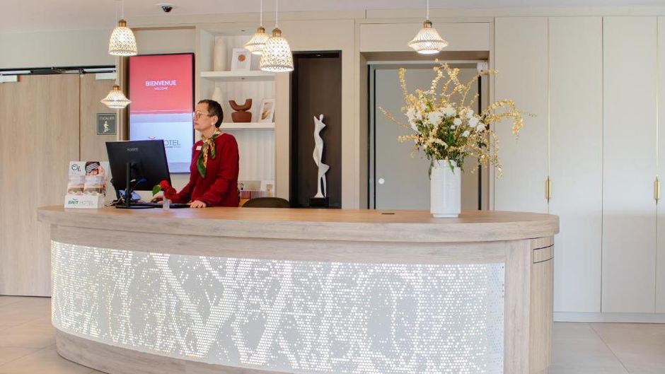 Brit Hotel La Beaujoire Lobby