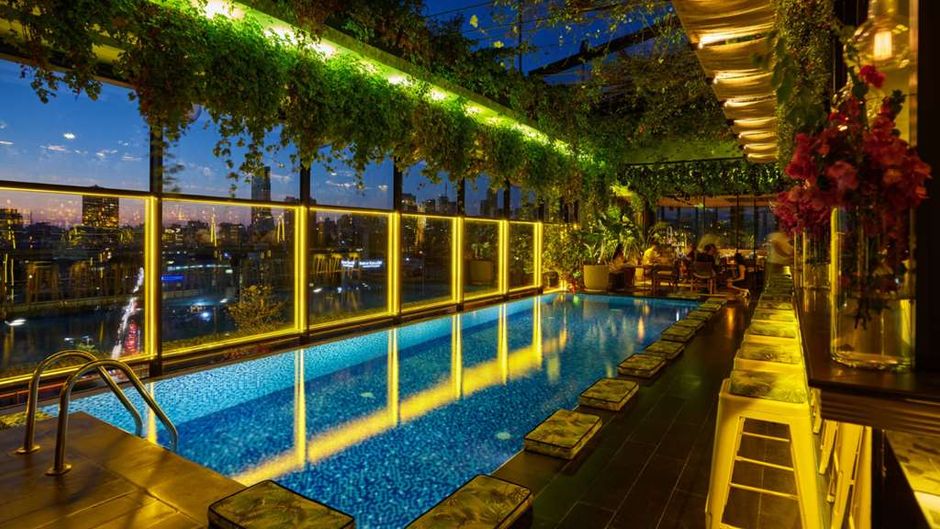 The Smallville Hotel Pool