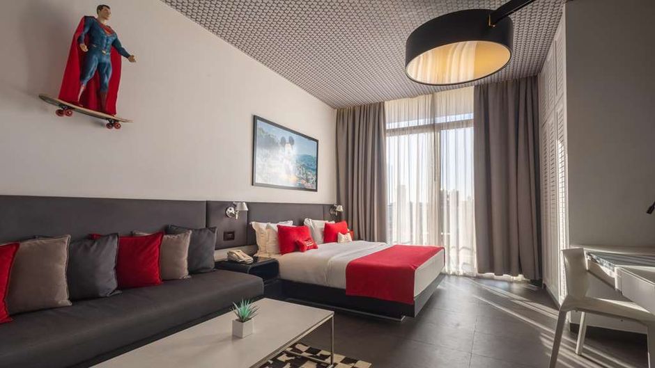 The Smallville Hotel Room
