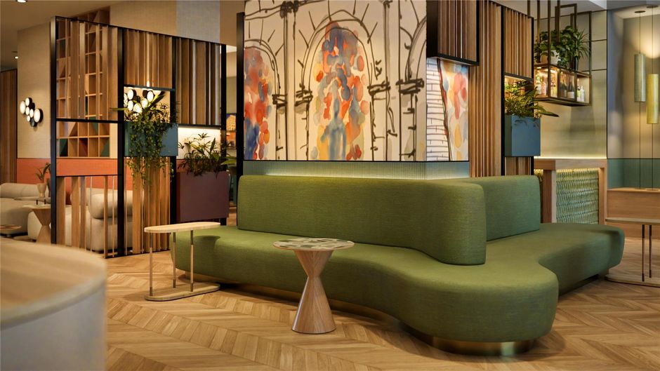 Hilton Garden Inn Rome Colosseum Lobby