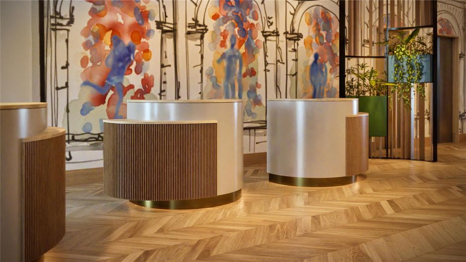 Hilton Garden Inn Rome Colosseum Lobby
