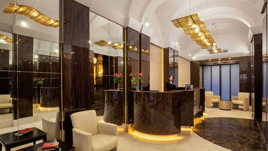 Hotel Gioberti Lobby