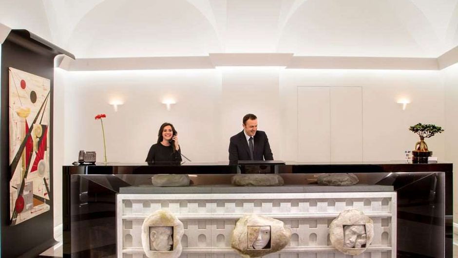 Gioberti Art Hotel Lobby