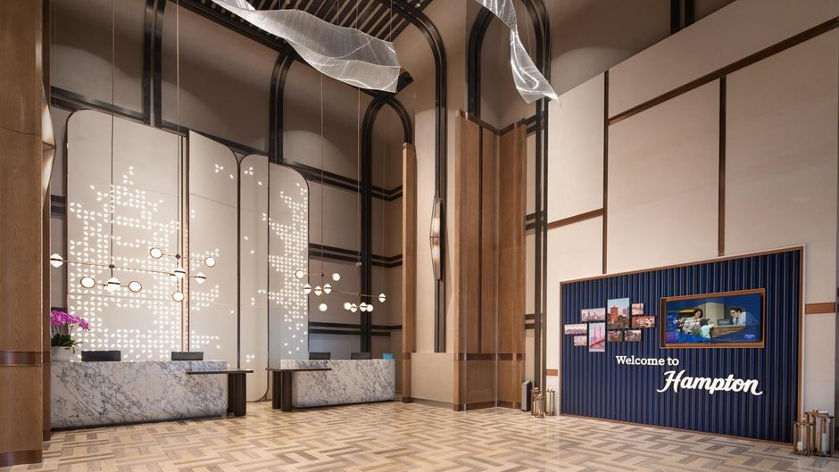 Hampton Wuhan Tiandi Hankou Riverside Lobby
