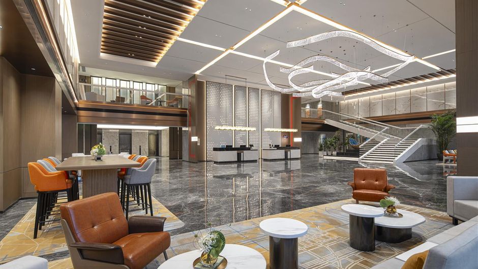 Hampton Inn Zhongwei Shapotou Lobby
