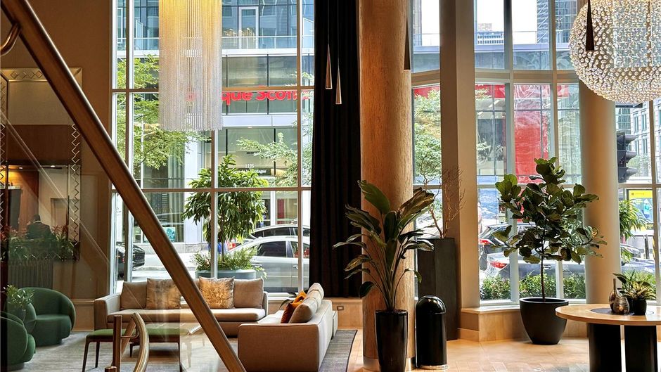 Warwick Le Crystal Montreal Lobby