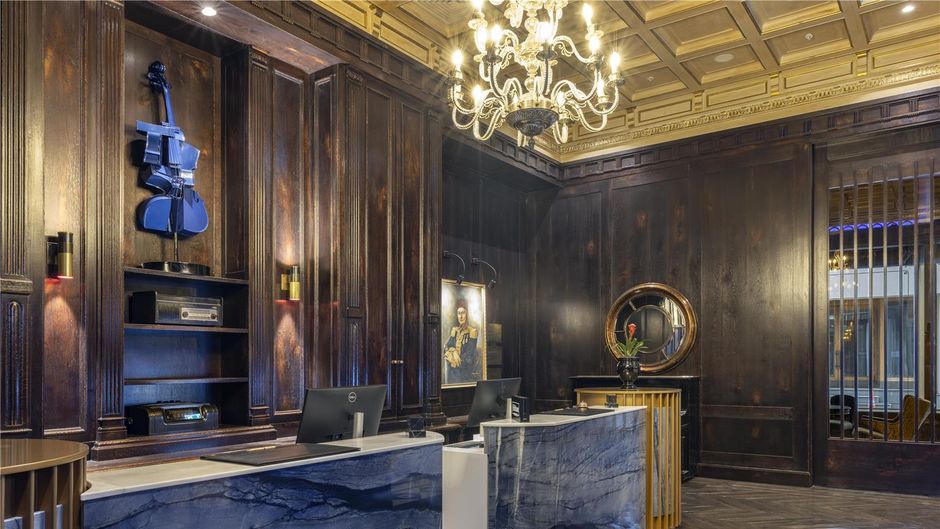 Palazzo Donizetti Hotel Lobby