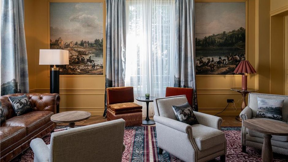 Villa Edmond Maison Blanche Bievres Lobby