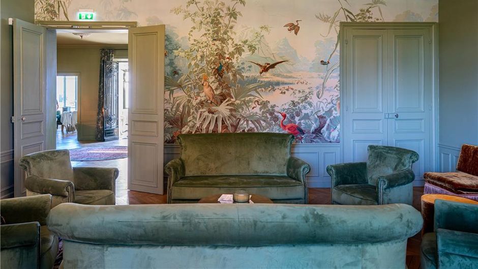 Villa Edmond Maison Blanche Bievres Lobby