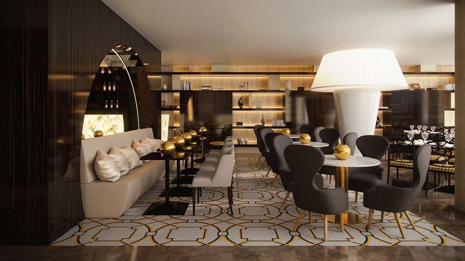 Buddha-Bar Hotel Prague Lobby