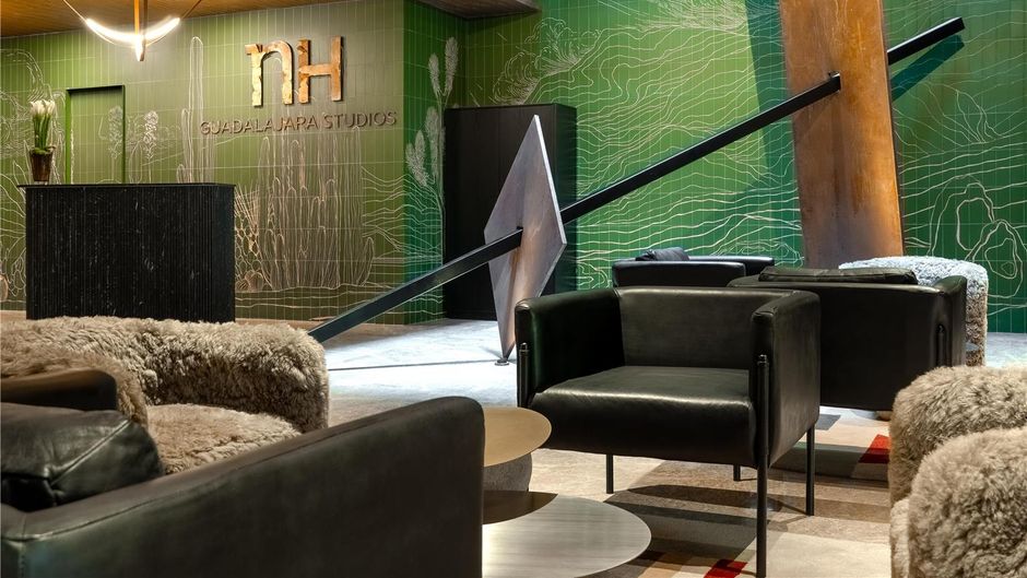NH Guadalajara Studios Lobby
