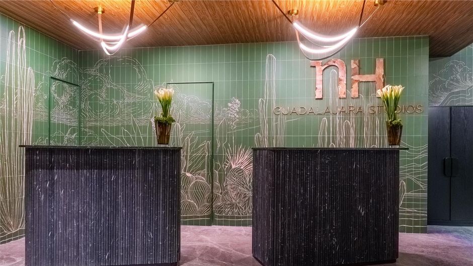 NH Guadalajara Studios Lobby
