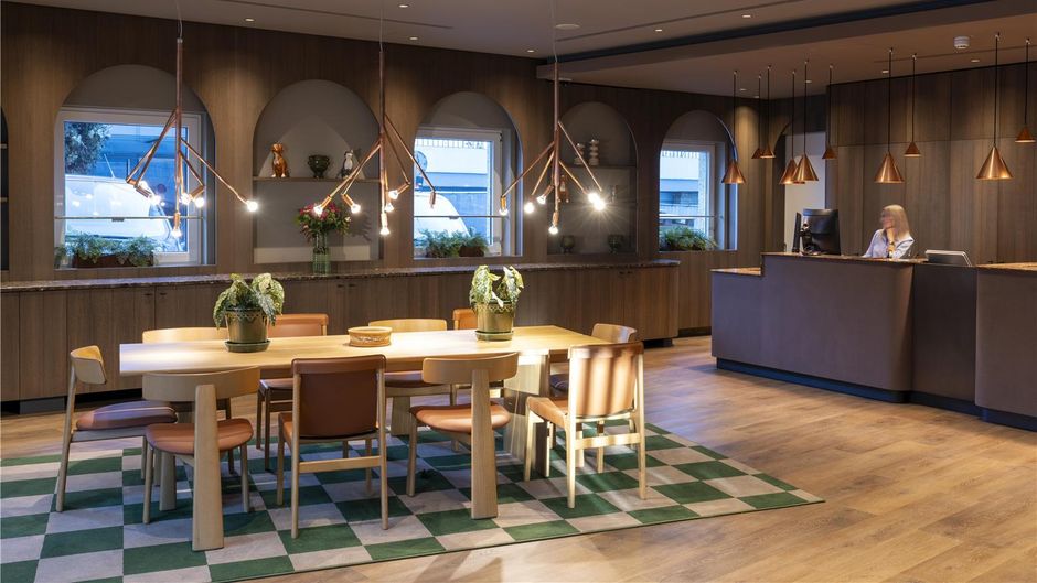 Scandic Stuttgart Europaviertel Lobby