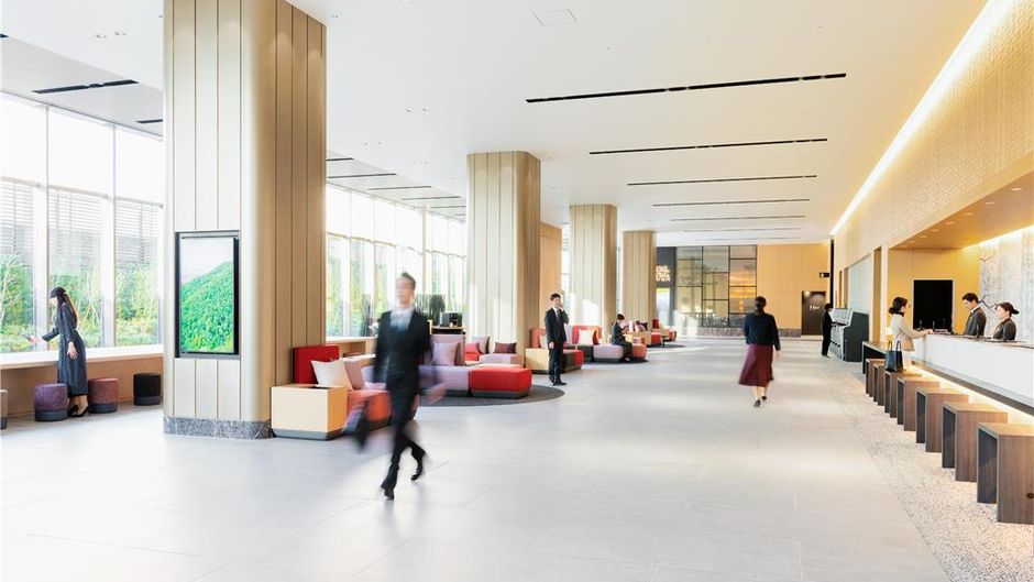 Hotel Hankyu Respire Osaka Lobby