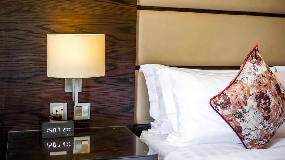 The Athena Hotel Room