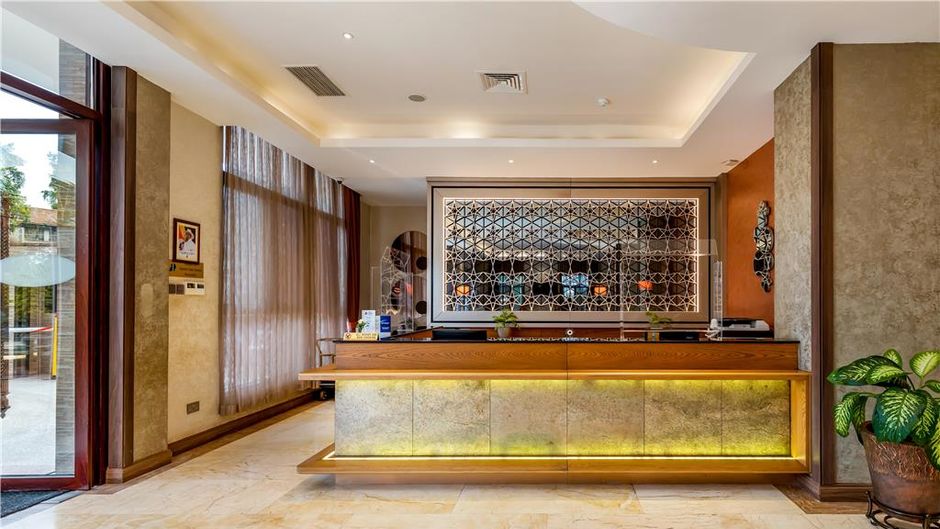 The Athena Hotel Lobby