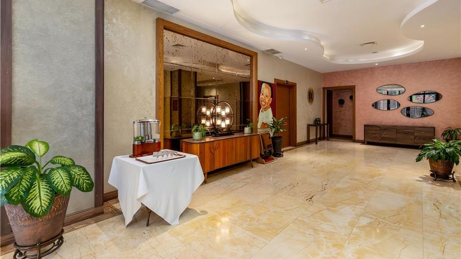 The Athena Hotel Lobby