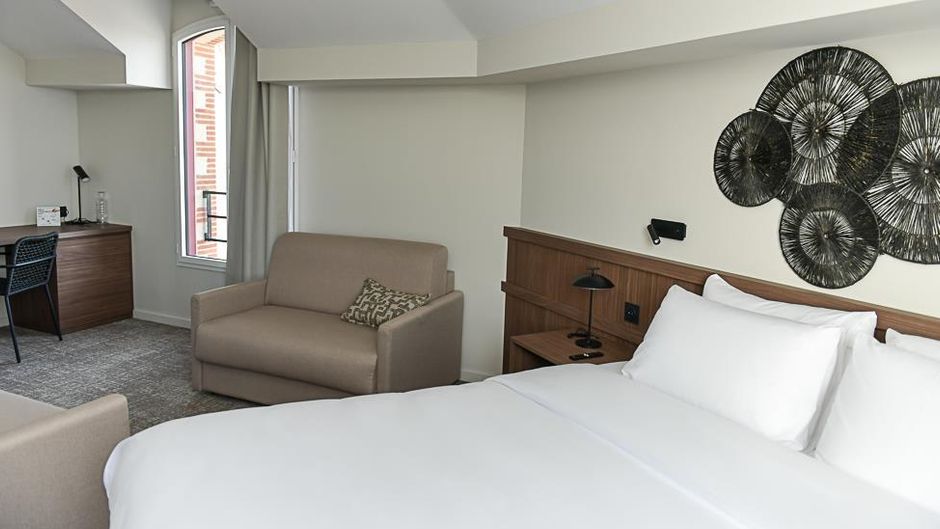 Hotel de la Gare Logis Room