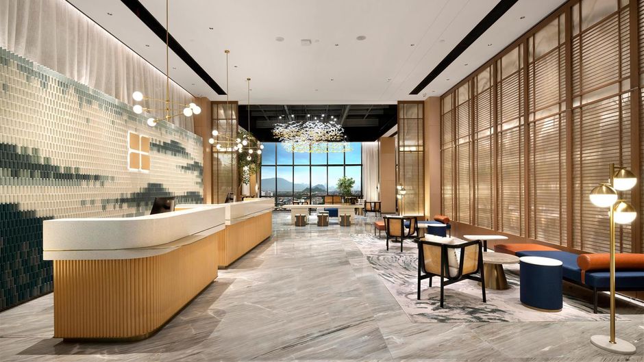 Hilton Garden Inn Diecai Li Lobby