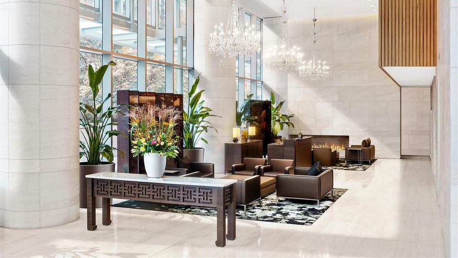 Hyatt Vancouver Downtown Alberni Lobby