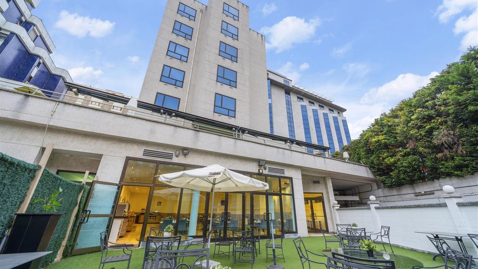 Zentral Gijon Rey Pelayo Hotel Restaurant