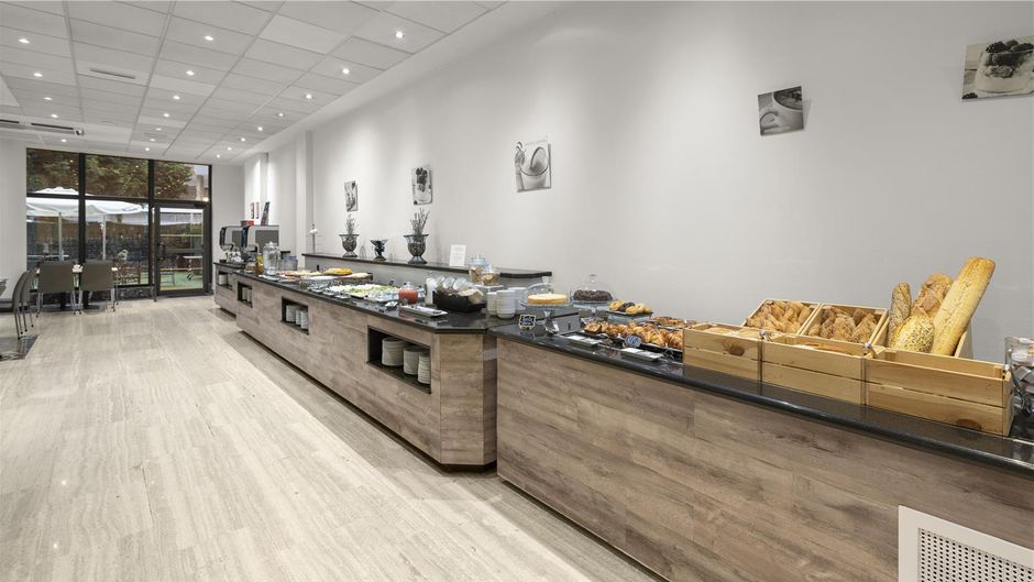 Zentral Gijon Rey Pelayo Hotel Restaurant