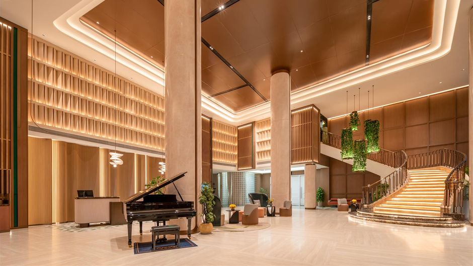 Hilton Garden Inn Huai an Jinhu Lobby