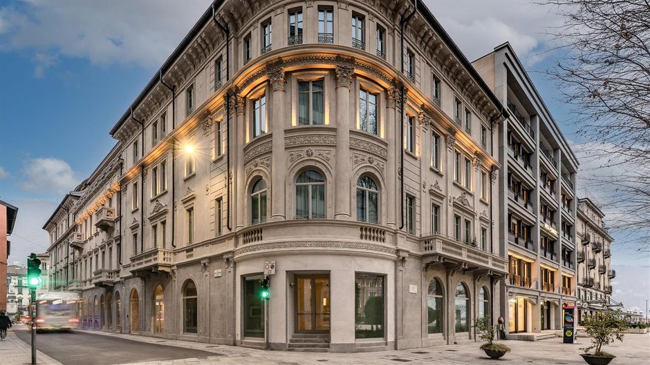 Palazzo San Gottardo Lake Como Exterior