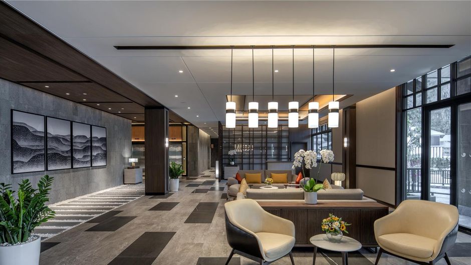 Hilton Quang Hanh Onsen Resort Lobby