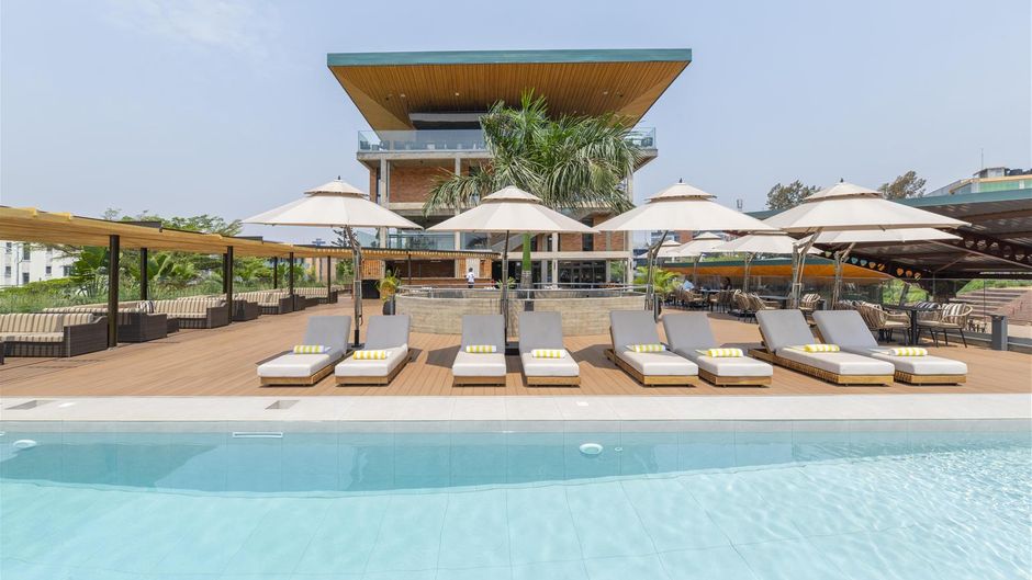 Zaria Court Hotel Hilton Pool