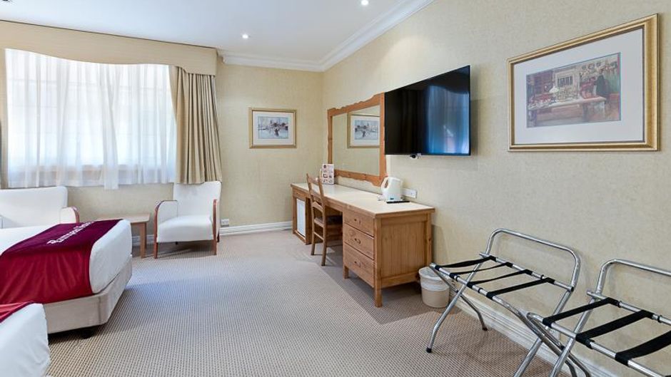 European Hotel Room