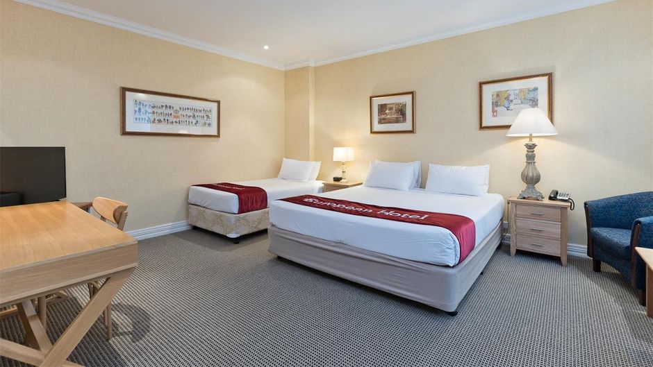 European Hotel Room