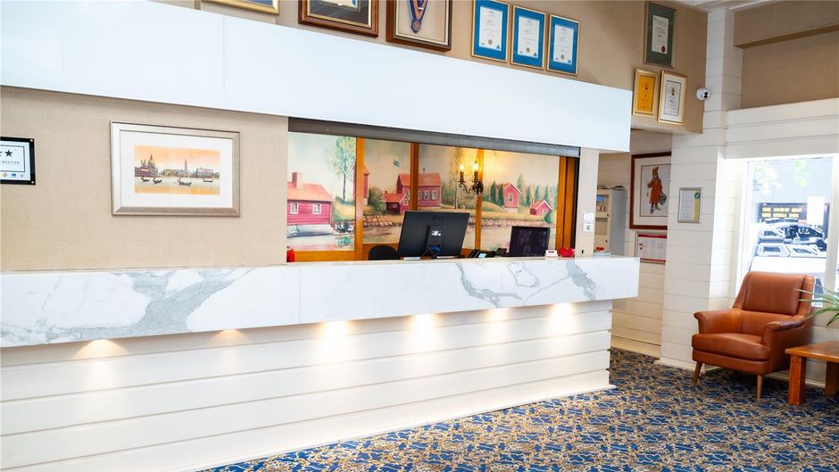 European Hotel Lobby