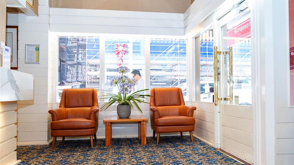 European Hotel Lobby