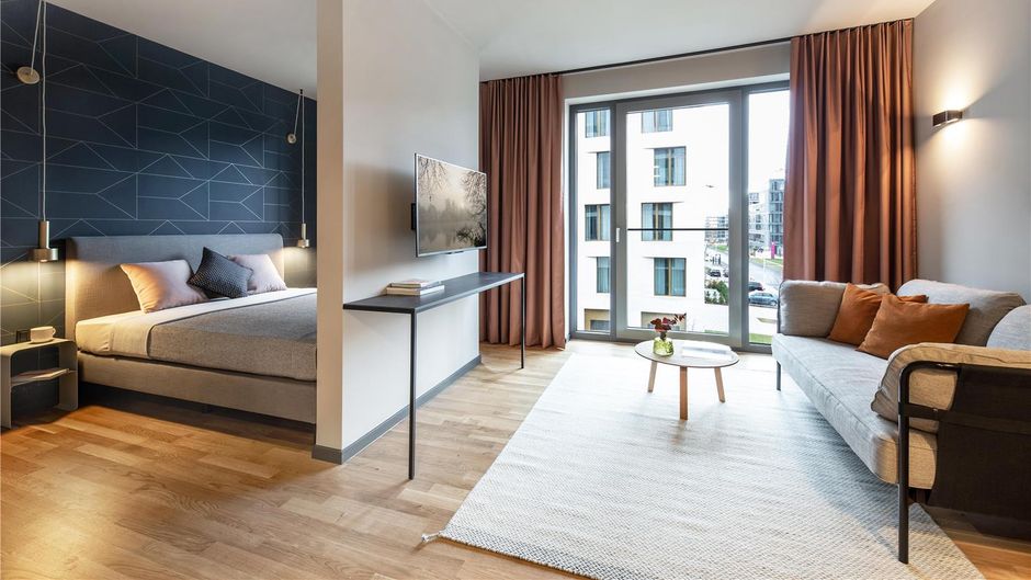 ipartment Darmstadt Room