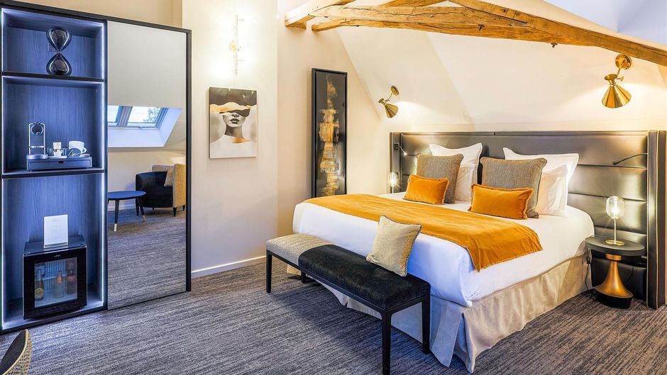 CHATEAU DE MARAVAL Room