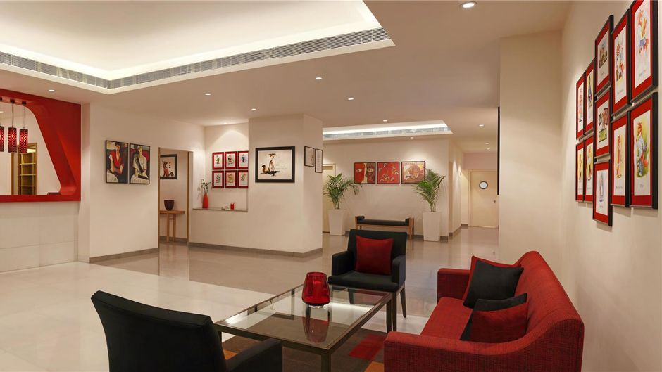 Red Fox Hotel, HITEC City, Hyderabad Lobby