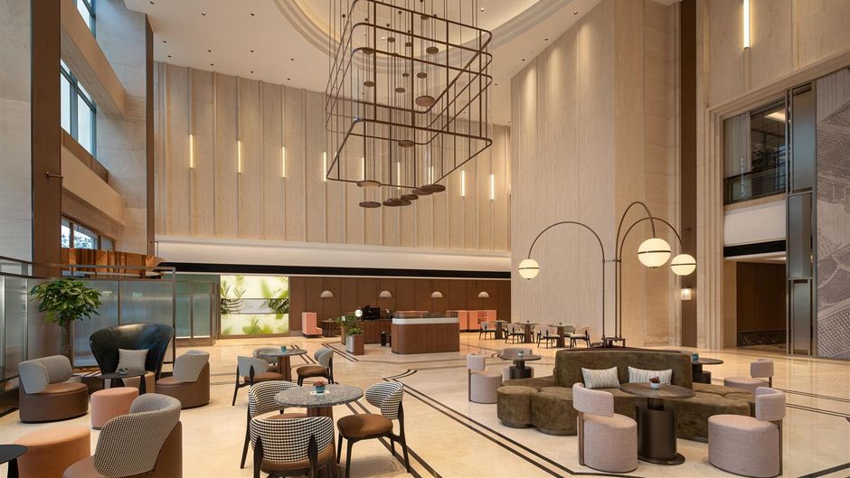 Hilton Garden Inn Keqiao Textile City Lobby