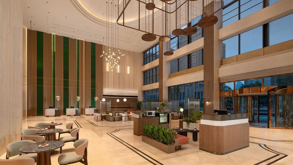 Hilton Garden Inn Keqiao Textile City Lobby
