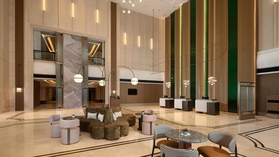 Hilton Garden Inn Keqiao Textile City Lobby