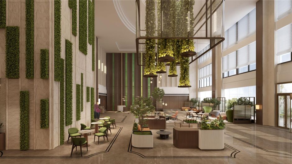 Hilton Garden Inn Keqiao Textile City Lobby
