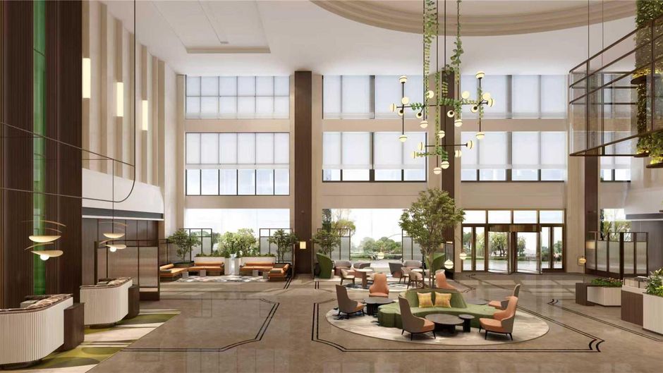 Hilton Garden Inn Keqiao Textile City Lobby