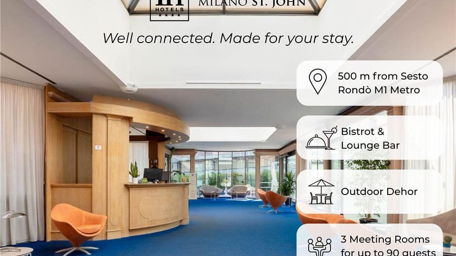 IH Hotels Milano St John Lobby