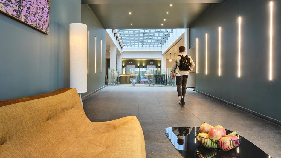 Aqua Hotel Brussels Lobby