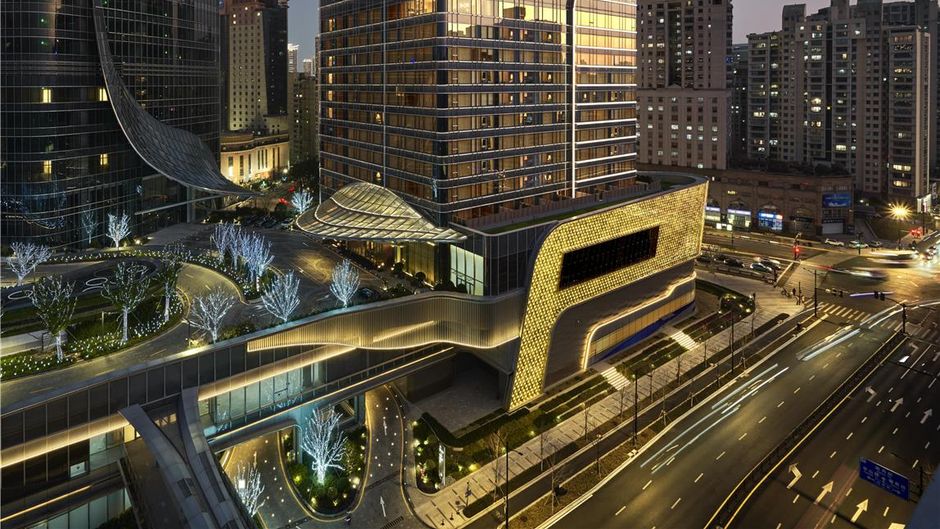 Andaz Shanghai ITC Exterior