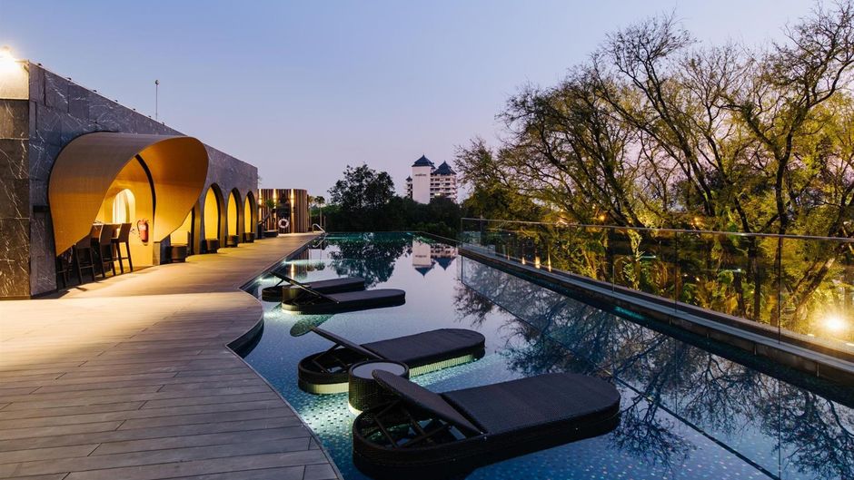 X2 Chiang Mai Riverside Resort Pool